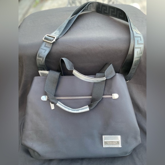 Versace Parfums Canvas Tote Bag NWOT - Picture 10 of 17